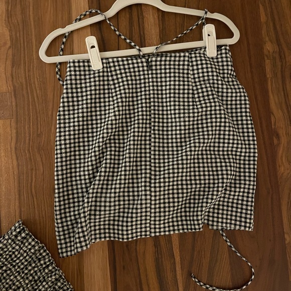 Plaid Checkered Zara set NWOT - Picture 7 of 7